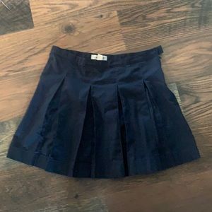 Navy blue skort